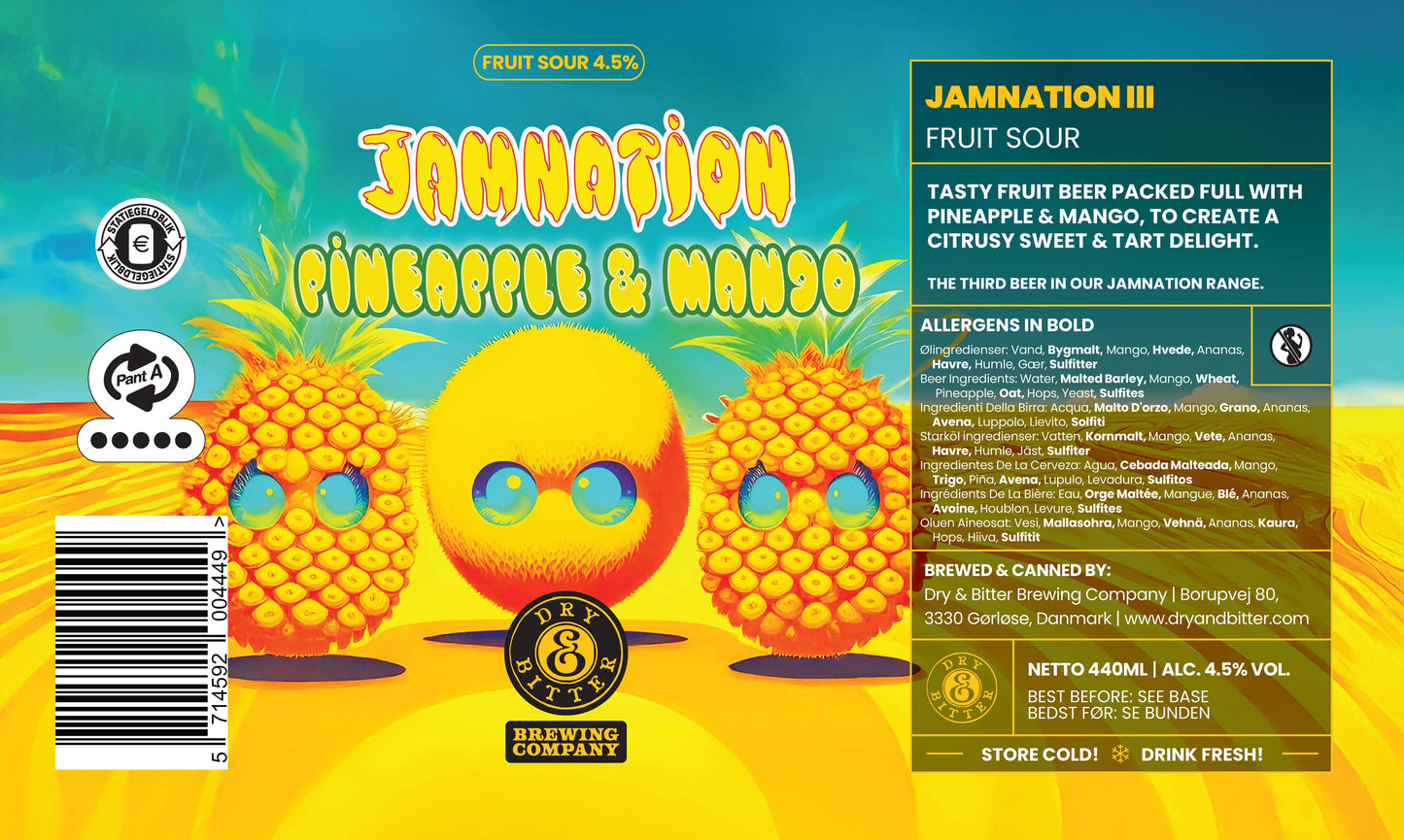 Jamnation III: Pineapple & Mango | Fruit Sour