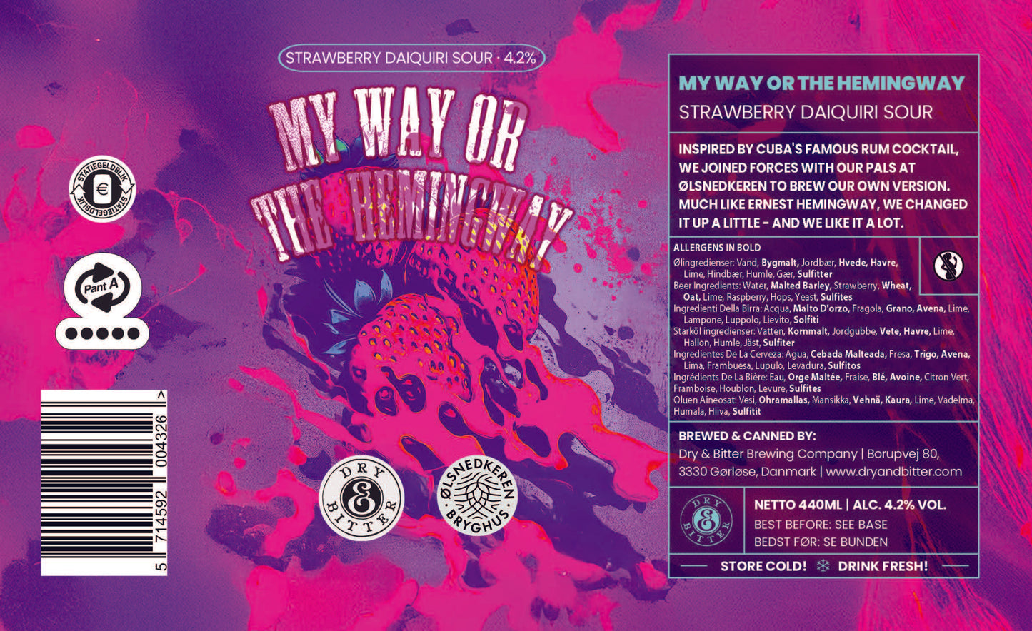 My Way Or The Hemingway | Fruit Sour