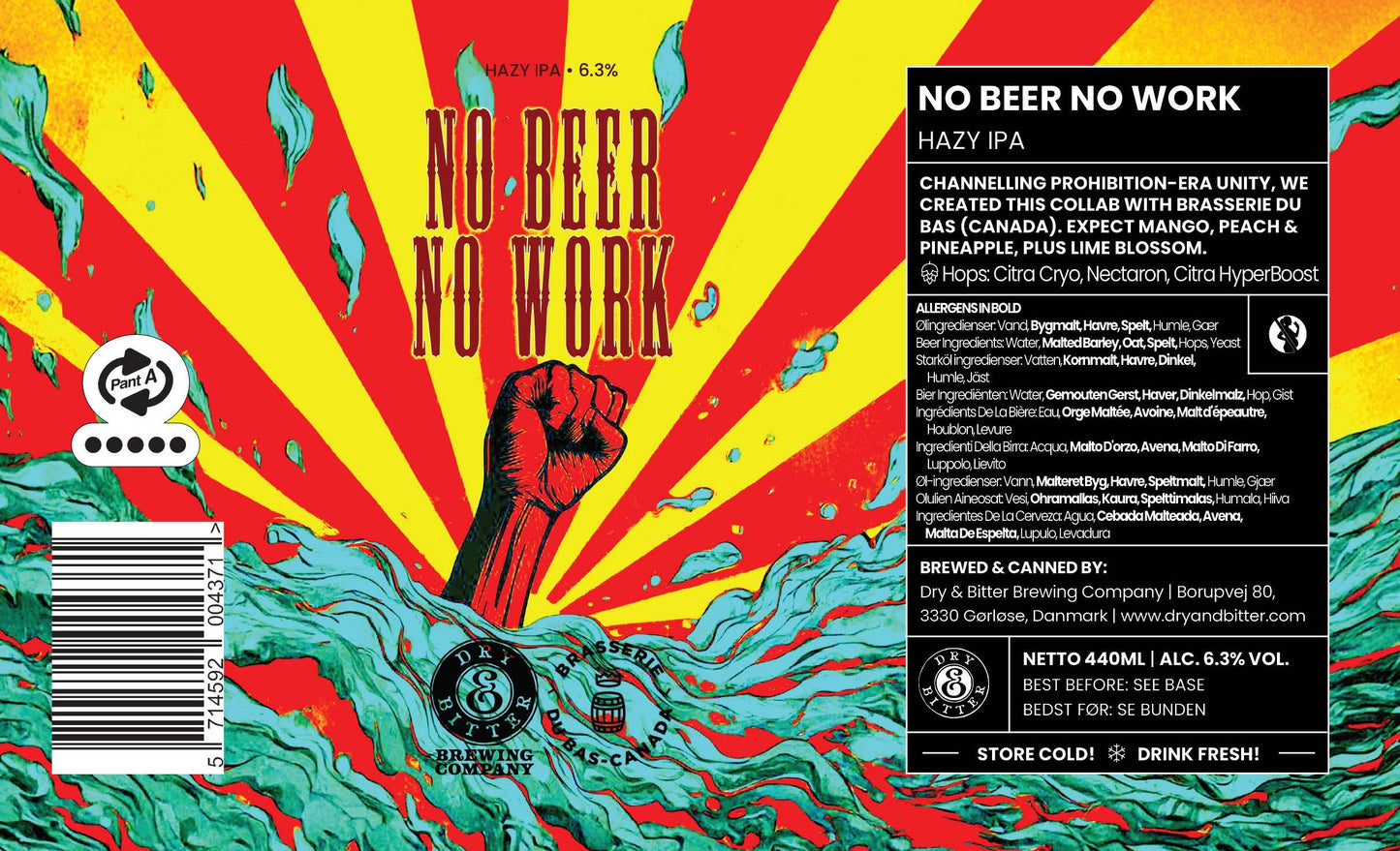 No Beer No Work | Hazy IPA