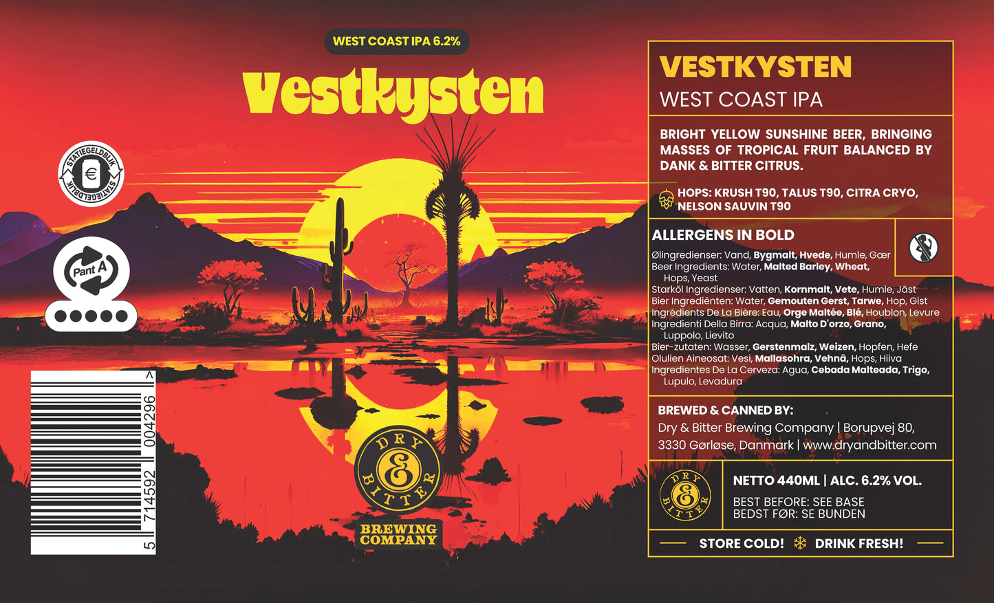 Vestkysten | West Coast IPA
