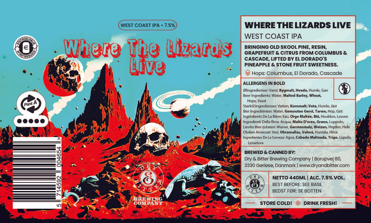 Where The Lizards Live | West Coast IPA