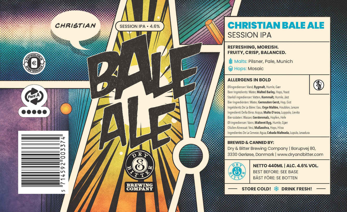 Christian Bale Ale | Session IPA