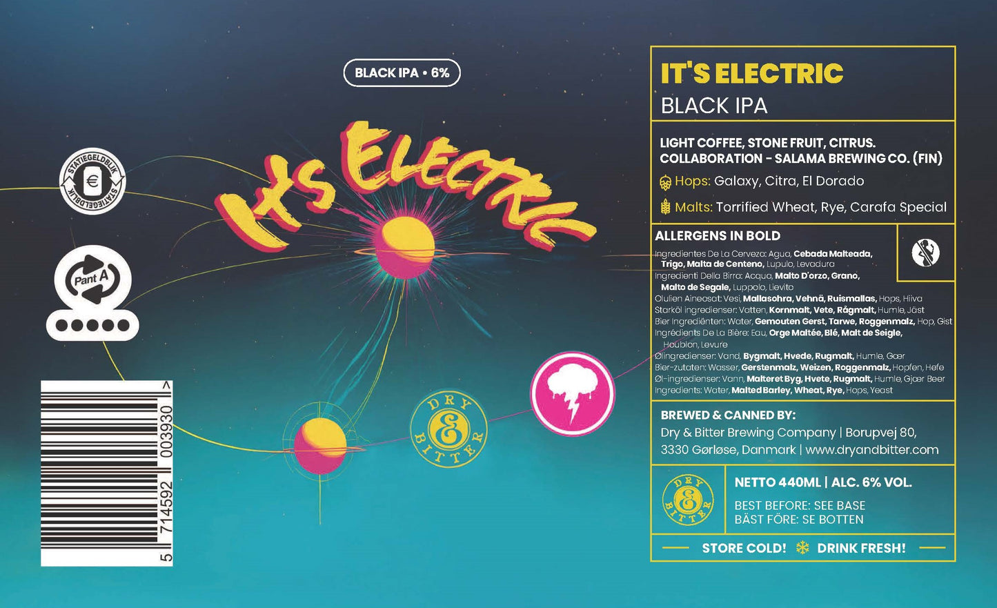 It's Electric | Black IPA