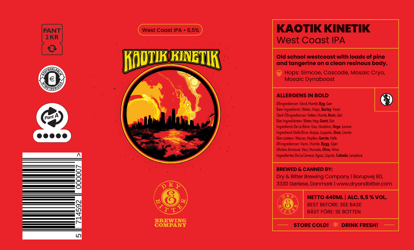 Kaotik Kinetik | West Coast IPA