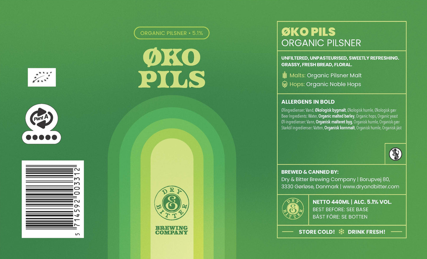 Øko Pils | Organic Pilsner