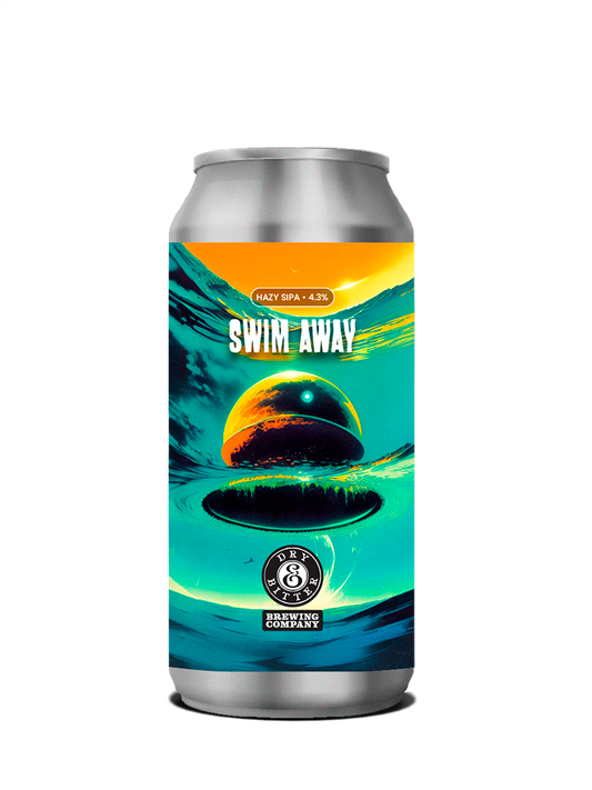 Dry & Bitter Swim Away Hazy Session IPA Dry & Bitter Swim Away Hazy Session IPA