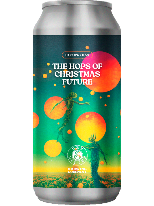 Dry & Bitter The Hops Of Christmas Future  Hazy IPA W. Clementine - Dry & Bitter Brewing Company